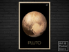 Second Life Marketplace - PLUTO | NASA Solar System Space Poster ...